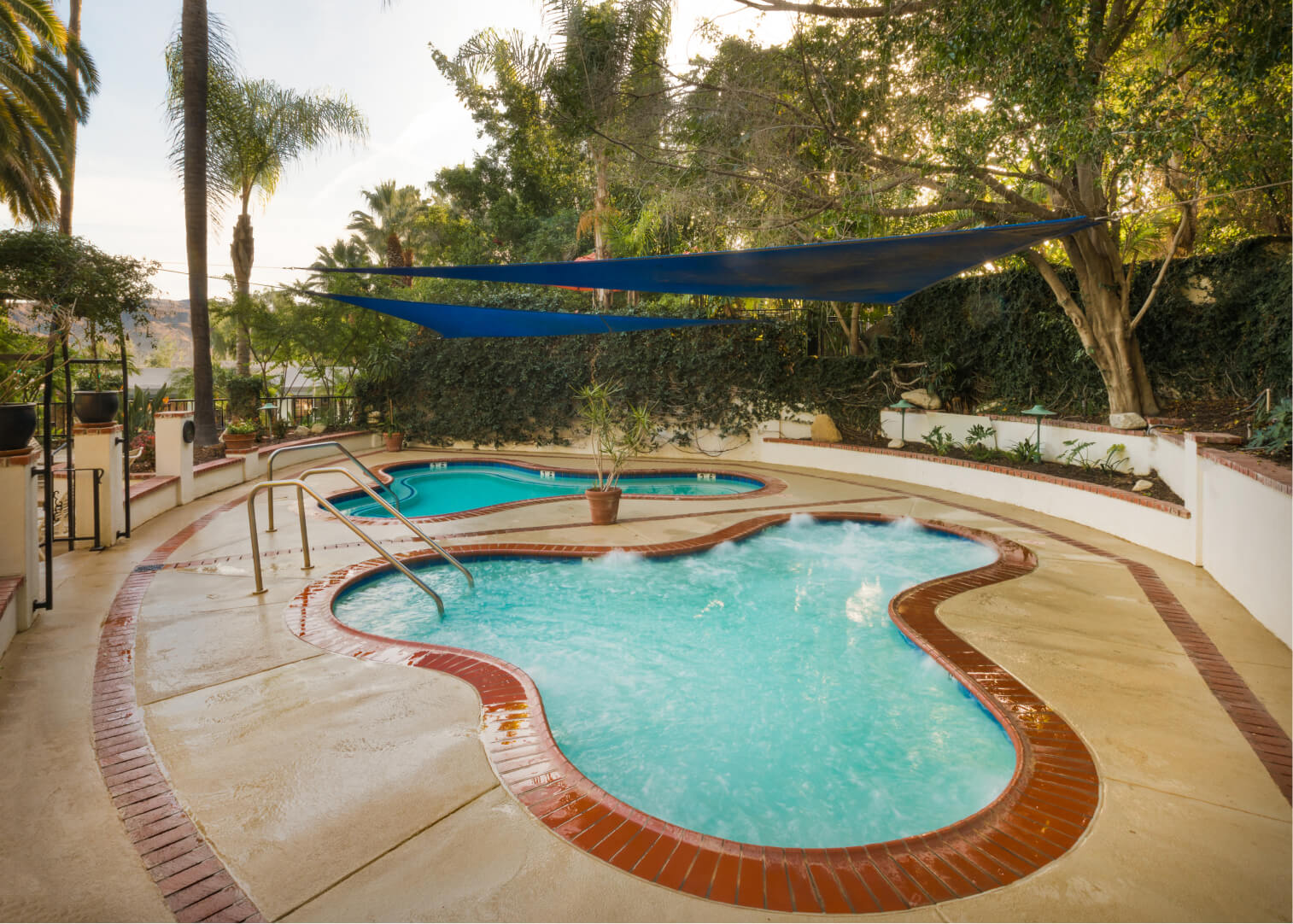 Hot and Cold Plunge at Glen Ivy
