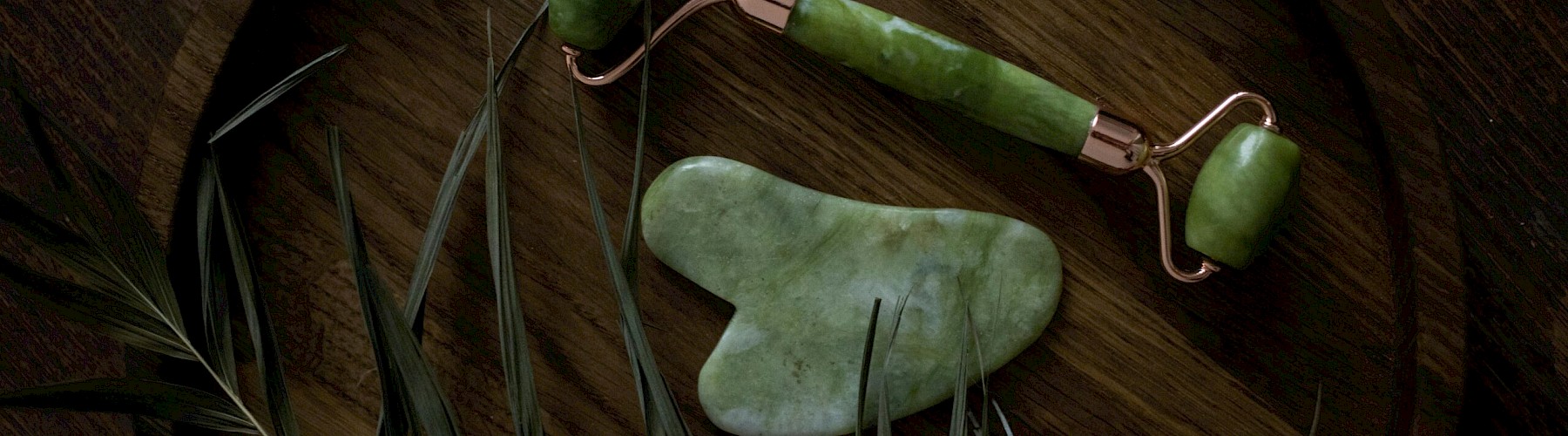 Gua Sha and jade roller found at Glen Ivy Hot Springs